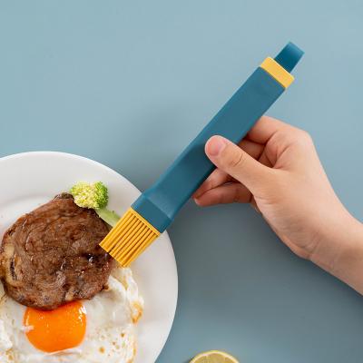 China Sustainable Silicone Basting Brush Heat Resistant Spread Oil Butter Sauce Marinades For BBQ Grill Basting Pastries Cakes Kitchen Baking for sale