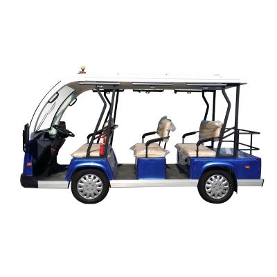 China Powerful 9 Seater Electric Golf Cart 6 Passenger Gas Golf Cart 2410kg for sale