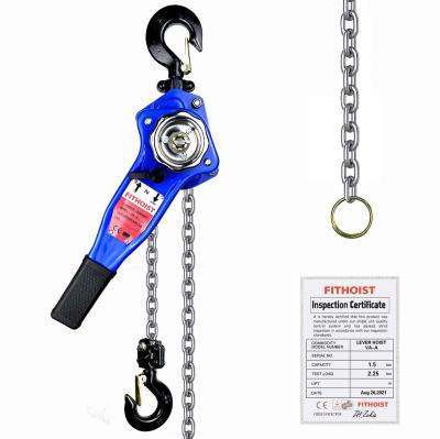 China Energy Saving 0.75 Ton VA Series Hand Lever Block Construction Hoist Lifting Products for sale