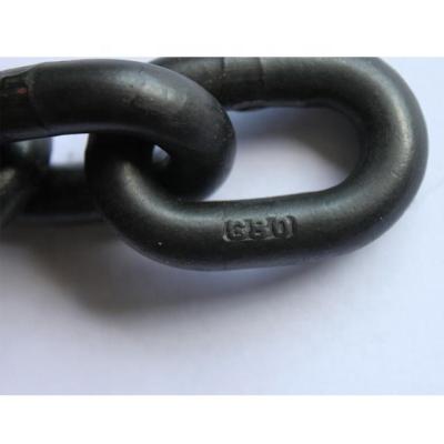 China US Standard Link Chain G80 USA Standard Straight Load Chain For Chain Block for sale