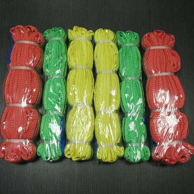 China Durable 1t 2t 3t 4t 5t 6t 8t 10t Endless Belt Polyester Round Lifting Sling for sale