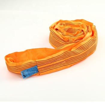 China Customer Request Customized 5:1 6:1 7:1 Nylon Round Textile Sling for sale