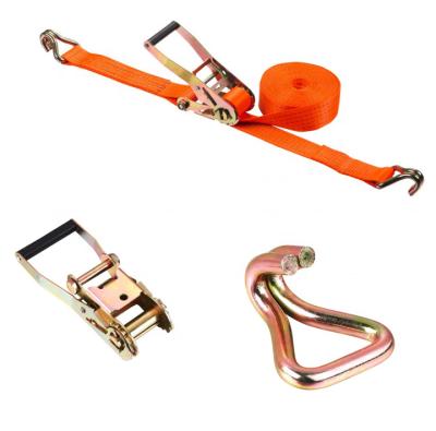 China Durable TOYO-INTL Cargo Lashing Down Ratchet Link Strap for sale