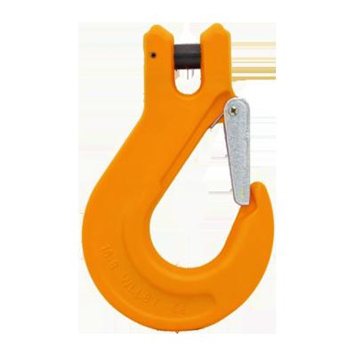 China Heavy Industry Rigging Hardware Alloy Steel Eye Clamp Hook With Drill Bit for sale