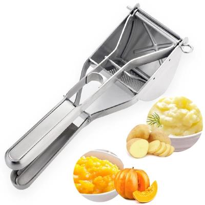 China Amazon Viable Top Selling Heavy Duty Potato Masher Stainless Steel Potato Crusher Potato Masher Crusher For Vegetable Baby Food Juicer New for sale