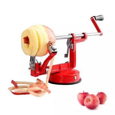 China Amazon Viable 3 in 1 Stainless Steel Kitchen Manual Tools Mini Small Home Use Apple Peeler Fruit Cutter Core Slicer for sale