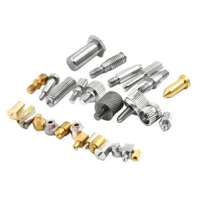 China Industrial Equipment Precision Cnc5 Shaft Parts Machining Aluminum Brass Parts Anodized Aluminum Auto Parts Machining for sale