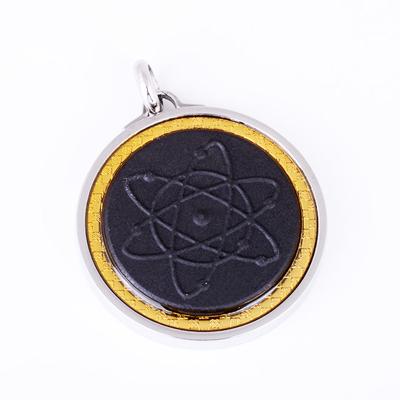 China Other Wholesale Custom Scalar Bio Energy Volcano Stone Pendants for sale