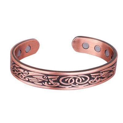 China Other Wholesale Custom Copper Therapy Bracelet Magnetic Medical Bracelet for sale