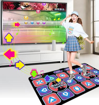 China Execise Train Digital Game Dancing Soft Double Dancing Mat Pad Pad Build Blanket With USB for sale