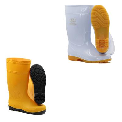 China Lightweight Colorful PVC Cheap Garden Transparent Rain Boots for sale