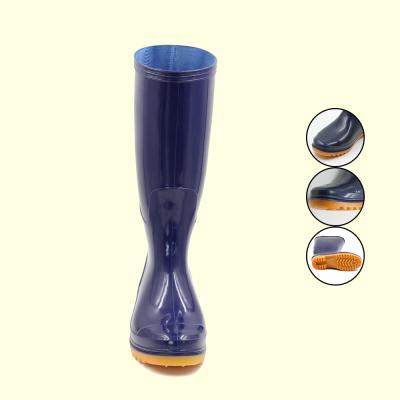 China Heavy Duty Durable PVC Construction Easy To Clean Safety Boots For Medicine for sale