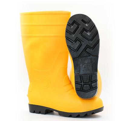 China Custom Designer Long Wellington Lightweight Anti-Slip Tall Gum Glossy Matte PVC Plastic Rain Boots Waterproof for sale