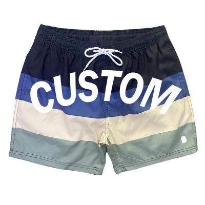 China Custom Board High Quality Sublimation Breathable Casual Beach Men Shorts With Pocket Viable Beach Shorts For Men for sale