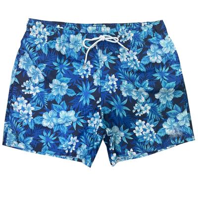 China Waterproof Custom Blank Printing Panel Shorts Men's Summer Beach Wear Vocation Wear Waistband Surfing Casual Elastic Panties for sale