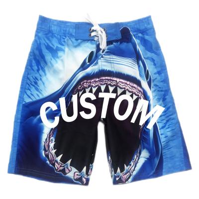 China OEM Breathable Kids Swim Shorts Sublimation Shark Beach Pants Board Abbreviations Boy Beach Boys Swimming Short Breathable Shorts for sale