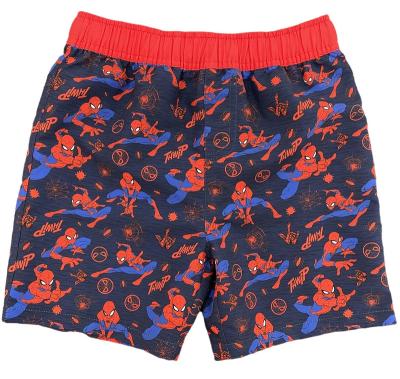 China Breathable Custom Blank Print Panel Shorts Boys Summer Beach Wear Vocation Wear Waistband Boys Surfing Casual Elastic Shorts for sale