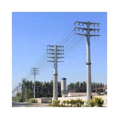 China Electric Steel Pole Power Transmission Steel Towers for sale