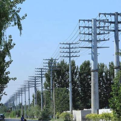 China Hot Dip Galvanized Steel Tower Power Tower Electrical Steel Transmission Line for sale