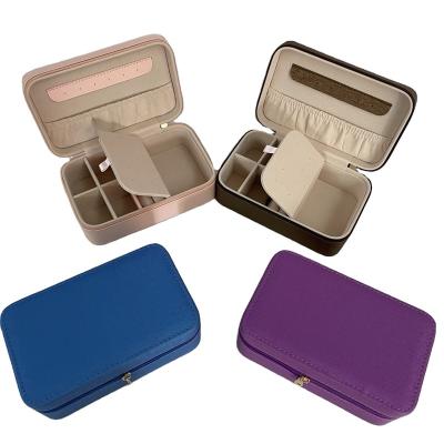 China P-21514 Luxury Portable Jewelry Packaging Box Custom Jewelry Boxes Jewelry Boxes for sale