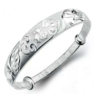 China Durable Men Women's Adjustable Yohapp Bracelet 925 Sterling Silver Bracelets for sale