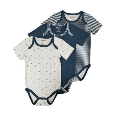 China Camiseta de bebé cómoda y elegante hecha de algodón orgánico 100% para niños de 0 a 36 meses en venta