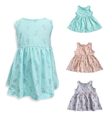 China Support 7 Days Sample Order Lead Time Baby Girl Dress 100% Cotton Perfect for Birthday for sale