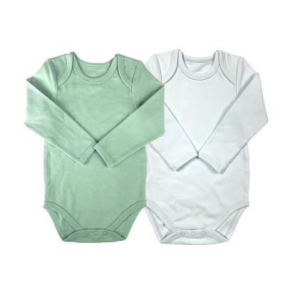 China 100% Cotton Customizable Boy Infant Bodysuit Sets Jumpsuits Ideal for Hot Summer Days for sale