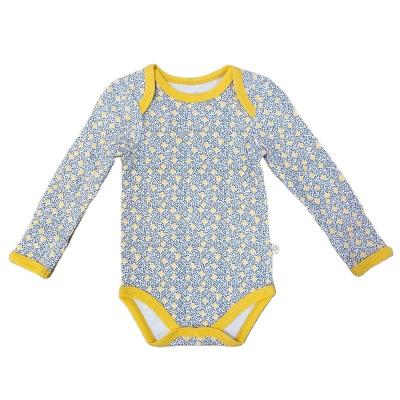 China Knitted Long Sleeves O-neck 2020 Born Baby Clothing Set Rompers Customized Color for sale