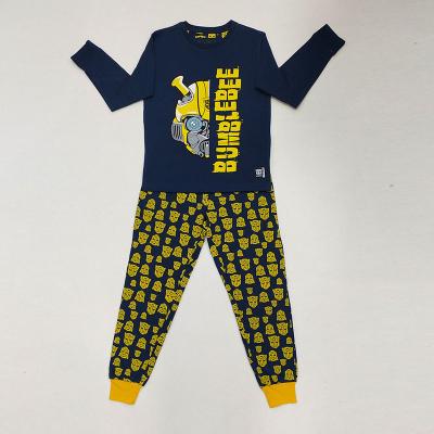 China Age 0-16 Years Boys Clothing Sets 100% Cotton Long Tshirt and Pants Clothing Options for sale