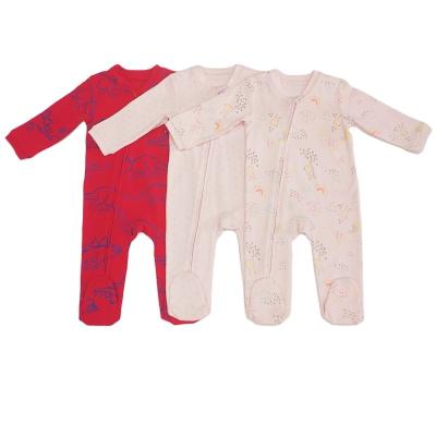 China Zipper Closure Baby Clothing Bodysuit Rompers for Infants Toddlers in Winter for sale