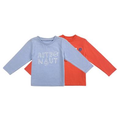 China T-Shirts Anti-wrinkle Super Soft O-neck Bulk Buy Cute Long Sleeve Newborn Tops for Infants for sale