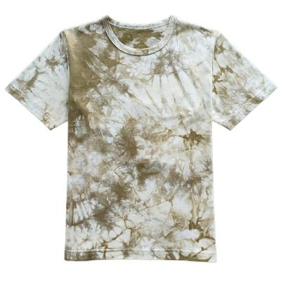 China 160g Fabric Weight Kids T-shirts Boys T-shirts polo Shirts Tie Dyed Child T-shirts for sale