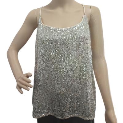 China Polyester/Spandex Women's Tank Tops Beautiful Women's Top Tank for Casual Wear for sale