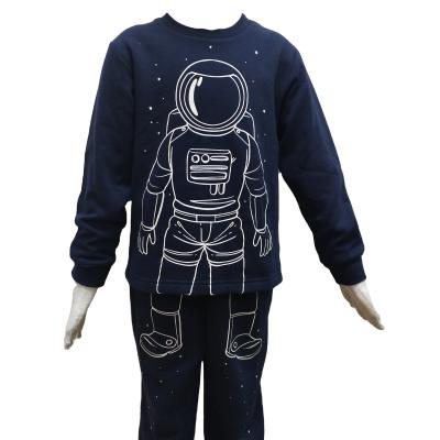 China Custom Luminous Pajamas for Kids Glow in Dark Cartoon Print Summer/Winter Season for sale