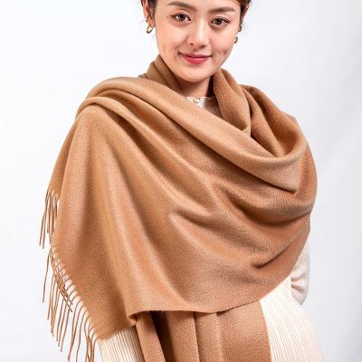 China 70*200cm autumn and winter cashmere factory direct hot selling tassel fashion scarf upscale 100% shawl latest for sale