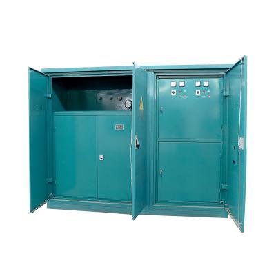 China Industrial Power Supplies Wholesale 10kv 35kv Protection Mounted Compact Transformer Substation Box Type Protection Mounted Combo Transformer for sale