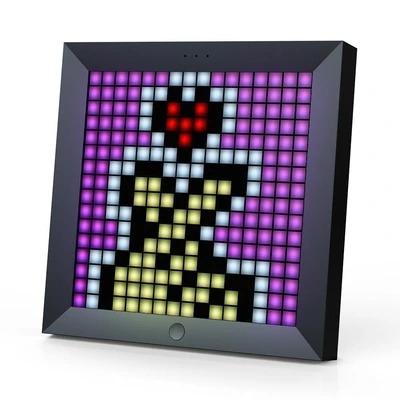 China Divoom Pixoo Digital Picture Frame Alarm Clock with Programmable Pixel Art LED Display 2500mAh for sale