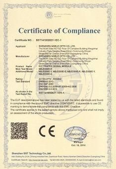 CE - Shenzhen Noble Opto Co., Ltd.