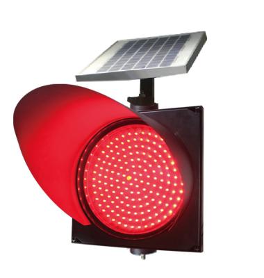 China Hot Roadway Style LED Solar Flash Traffic Warning Light With Good Quality Solar Panel for sale