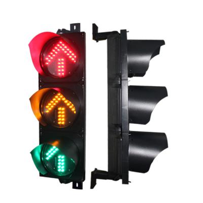 China Road Intersection Led Amber Green Red Directional Arrow Traffic Lights Led Signal Lights For Sale for sale