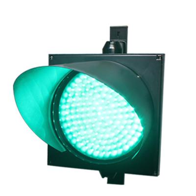 China 300mm Cobweb Lens Dustproof Green Led Traffic Light Bulbs for sale