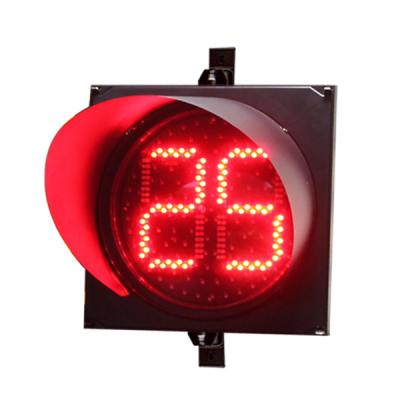 China Waterproof PC 300MM LED Traffic Light Traffic Light Countdown Timer for Sale for sale