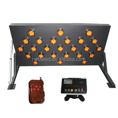 China 1.5m Vehicle Mounted Used 25 Lamp Remote Control Arrow Panel NBAB-25 for sale