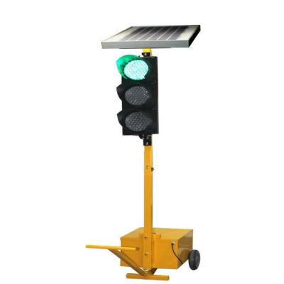 China Energy Saving 12 Years Factory Potable Smart Solar Traffic Light Mobile 200mm for sale