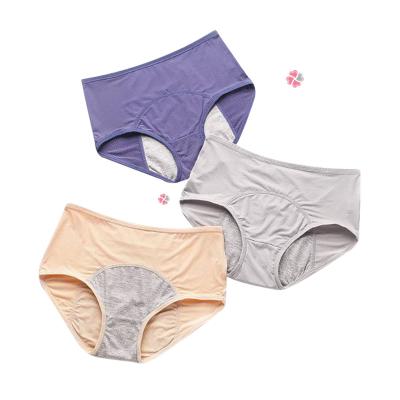 China Mora Mona 9 Breathable Large Size Physiological Pants Leakproof Waist High Exhales Period Soft Sanitary Underwear for sale