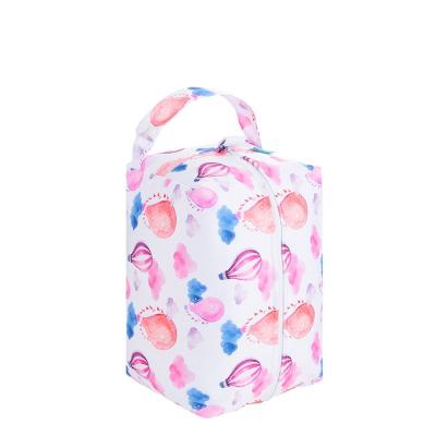 China Mora Mona Baby Diaper Pod Double Layer Cloth Diaper Waterproof Wet Dry Bag Water Resistant Nursing Menstrual Bags for sale