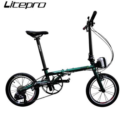 China Litepro LP1611 16inch Street Folding Aluminun Bike Combine Mini Modification 10/11 Speed ​​Bicycle Vehicle for sale