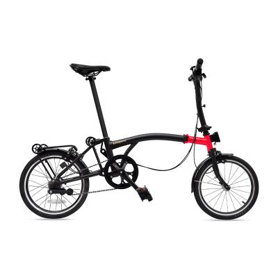 China Street Litepro Folding Bike 16 Inch 3 Speed ​​Internal Steel Frame Mini Folding Bicycle for sale