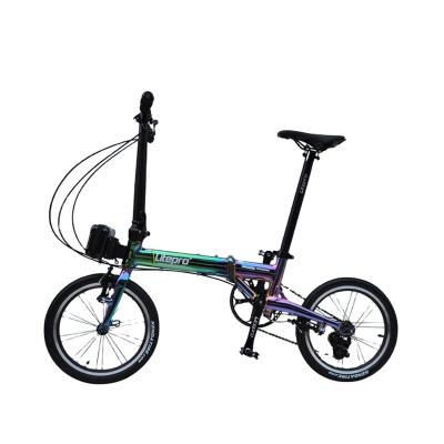 China Street Litepro ANTS 14/16Inch Folding Bike Aluminun Combine Mini Modification Colorful External 3 5 Speed ​​Bicycle Vehicle for sale